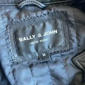 sally & john | Jackets & Coats | Vintage Sally John Leather